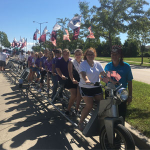 Tripoli Long Riders parade photo 2